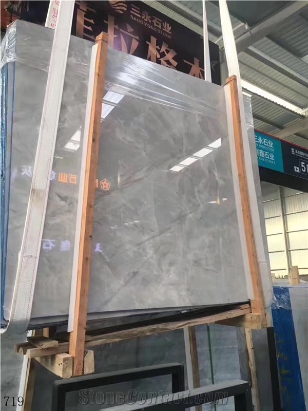 Blue Ice Grey Marble Polished 2cm Slab Application