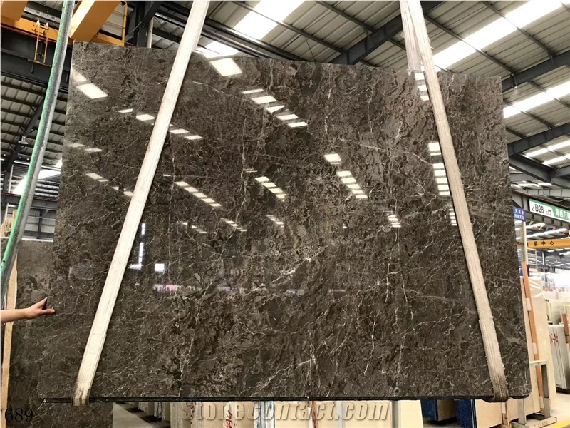 China Bronze Armani Marble Lucciano Marron Slabs