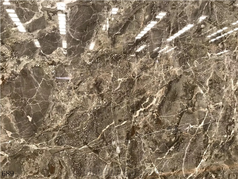 China Bronze Armani Marble Lucciano Marron Slabs
