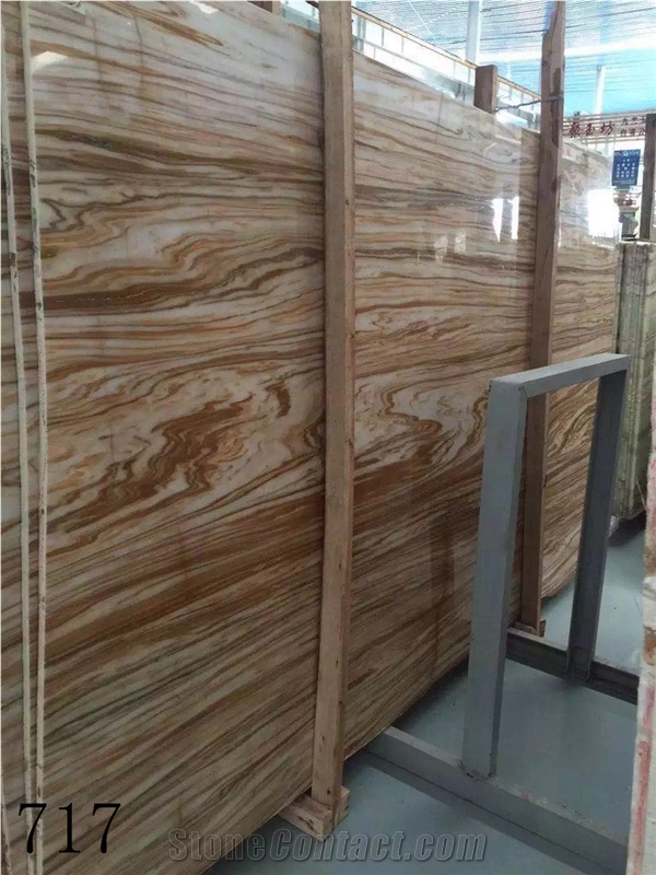 China Linglong Red Jade Marble Slab Wall Tile Use