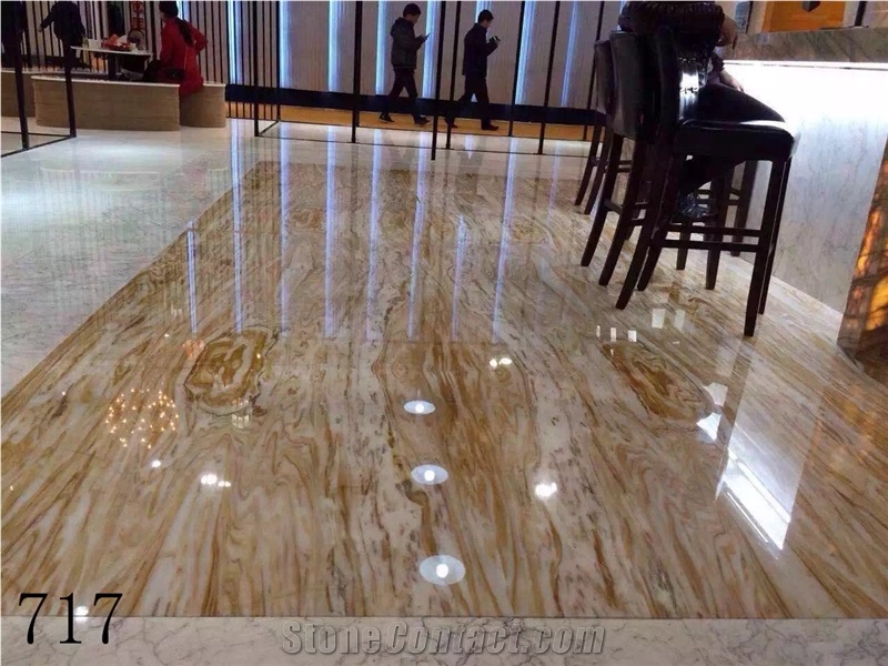 China Linglong Red Jade Marble Slab Wall Tile Use
