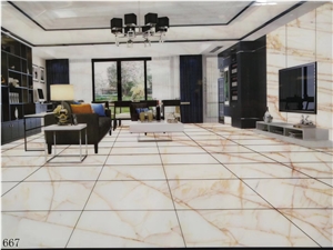China Spider Golden Marble Red Line Slabs & Tiles