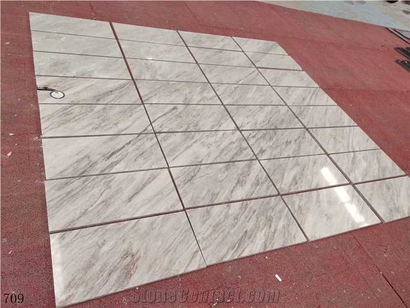 China White Sands Marble Bai Sha Limestone Slabs