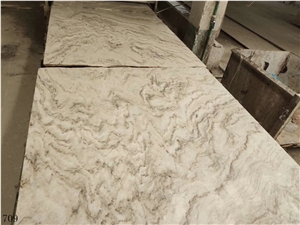 China White Sands Marble Bai Sha Limestone Slabs