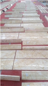 Goose Feather Gold Marble Yellow Slabs