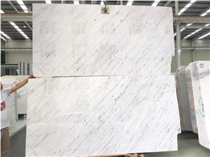 Italy White Bianco Carrara Marble Slabs Light Vein