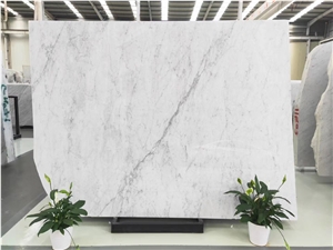 Italy White Bianco Carrara Marble Slabs Light Vein