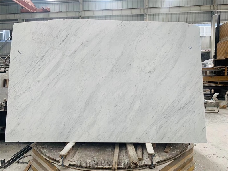Italy White Bianco Carrara Marble Slabs Light Vein