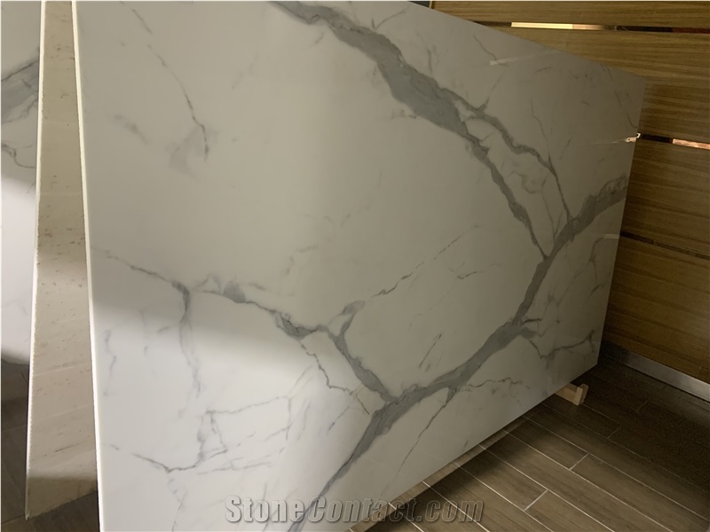 Marble Vein Nano Glass Stone Crystallized Slab