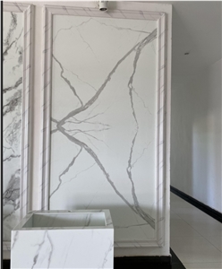 Nano Glass Crystallized Stone Slab Tile Wall Use