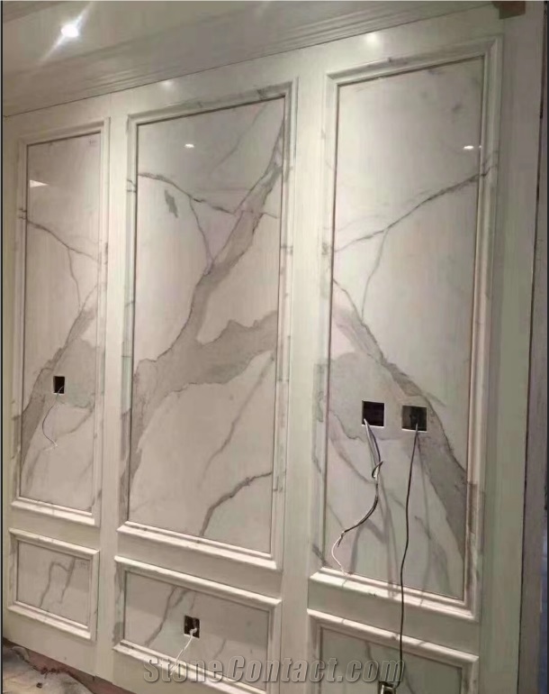 Nano Glass Crystallized Stone Slab Tile Wall Use