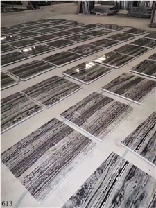 Purple Wooden Marble Brown Vein Slabs 60x30 Tiles
