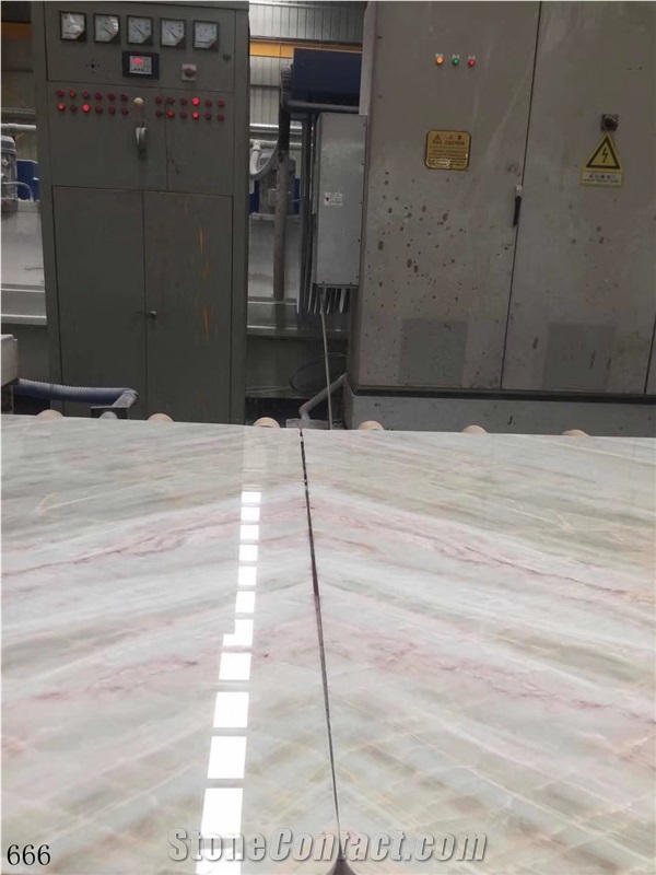 Royal White Jade Marble Slabs Hotel Wall Paving