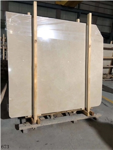 Shandian Burdur Lightning Beige Marble Cream Slabs