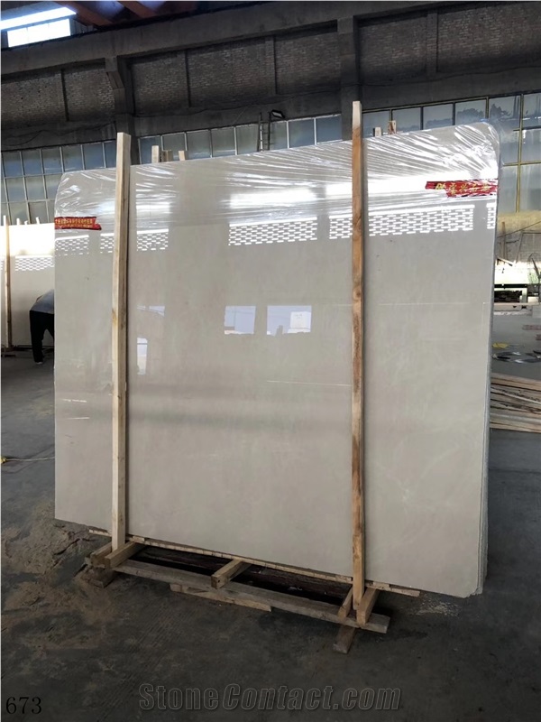 Shandian Burdur Lightning Beige Marble Cream Slabs