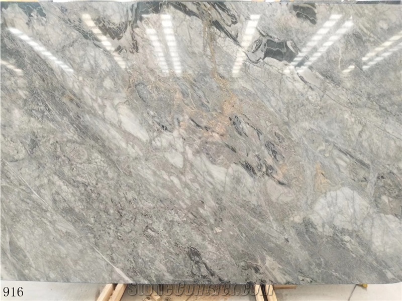 Vienna Golden Marble Polished Slabs Wall Tiles