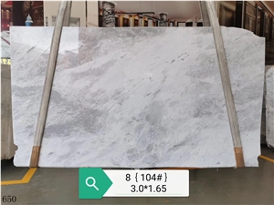Volakas Venus Marble Dramas White Slabs & Tiles
