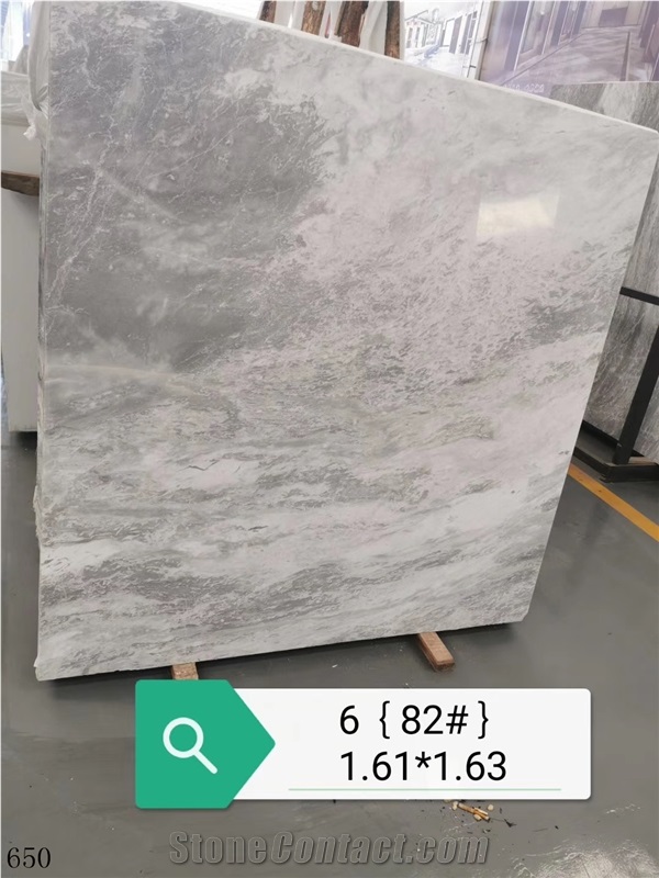 Volakas Venus Marble Dramas White Slabs & Tiles