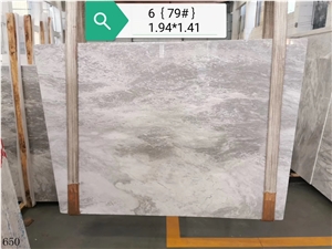 Volakas Venus Marble Dramas White Slabs & Tiles