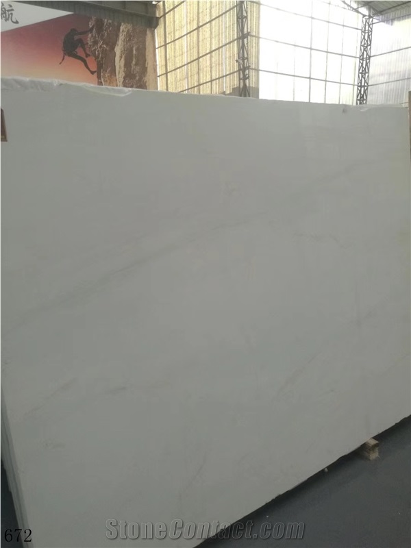 Yashibai Aston White Marble Slabs Wall Cladding