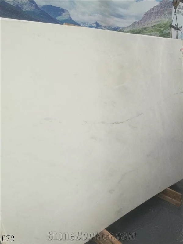 Yashibai Aston White Marble Slabs Wall Cladding