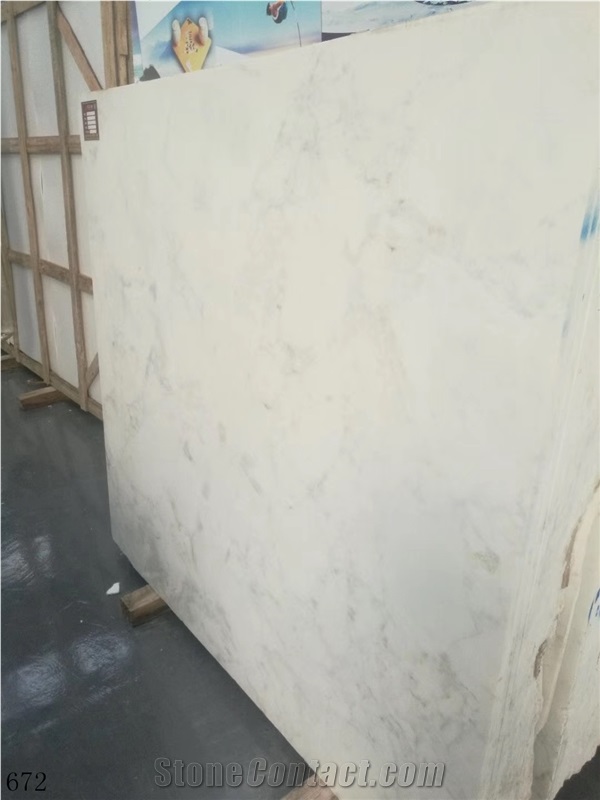 Yashibai Aston White Marble Slabs Wall Cladding