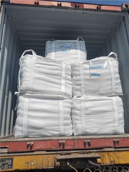 Sandblasting Abrasive Garnet Sand 30 Mesh Grain