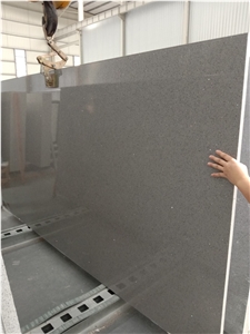 Caesarstone Sparkle Grey Quartz Slab Cheap Stone