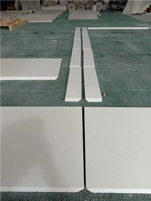 Goldtop Sandy White Limestone Slabs Tiles