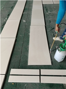 Goldtop Sandy White Limestone Slabs Tiles