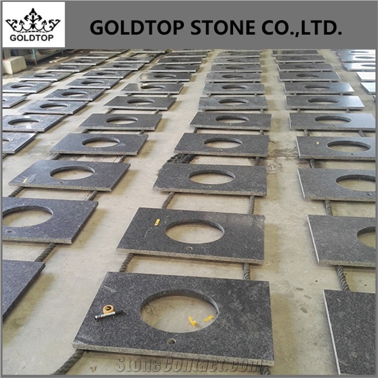 Good Price Steel Grey Granite Countertop