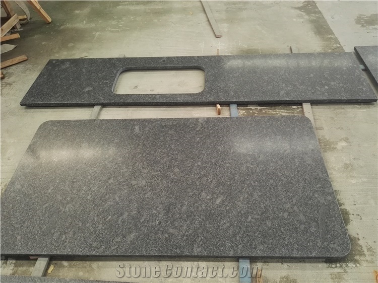 Good Price Steel Grey Granite Countertop