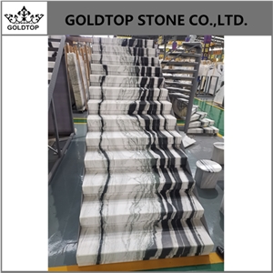 Panda White Marble Steps,Stone Stair,Tables