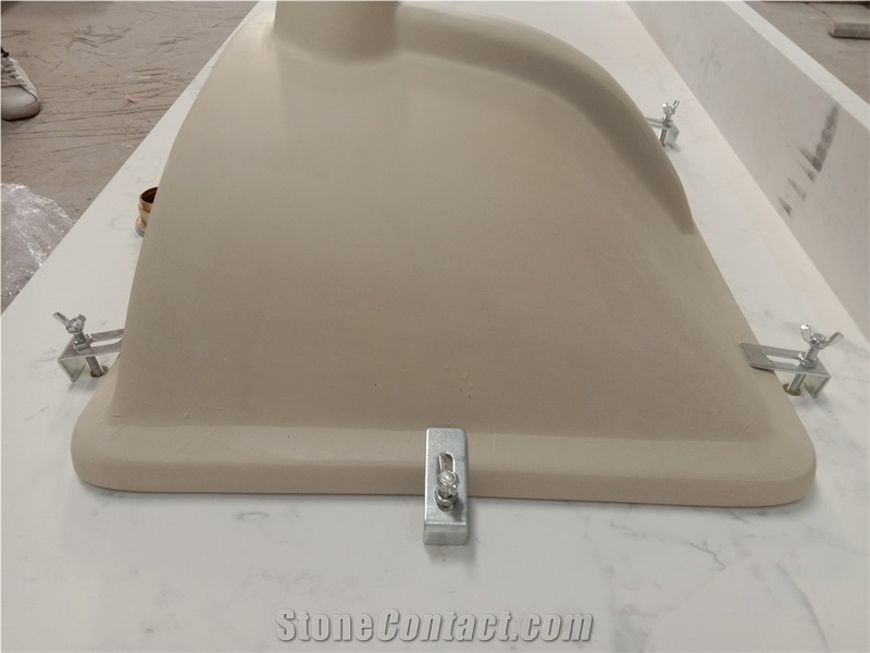 White Calacatta Quartz Countertops