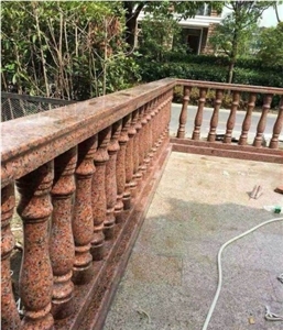 Balustrad& Post & Handrail/Maple Red Graint