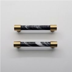 Carrara White Marble Handle Knobs Cabinet Kitchen