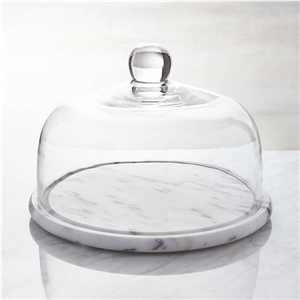 White Marble Carrara Candle Home Decorative Trys White Marble Carrara Candle Home Decorative Trys