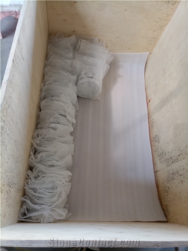 White Marble Carrara Candle Home Decorative Trys