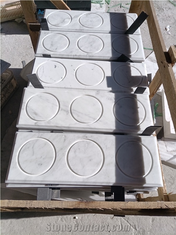 White Marble Kitchen Accessories Candle Holder