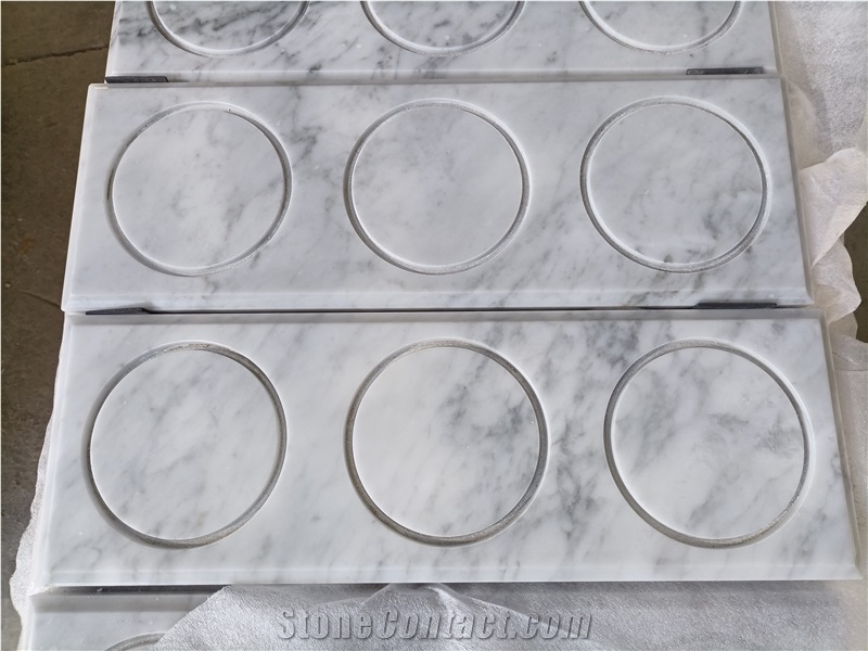 White Marble Kitchen Accessories Candle Holder