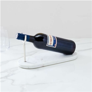 White Marble Wine Holder Home Decorative Trays White Marble Wine Holder Home Decorative Trays
