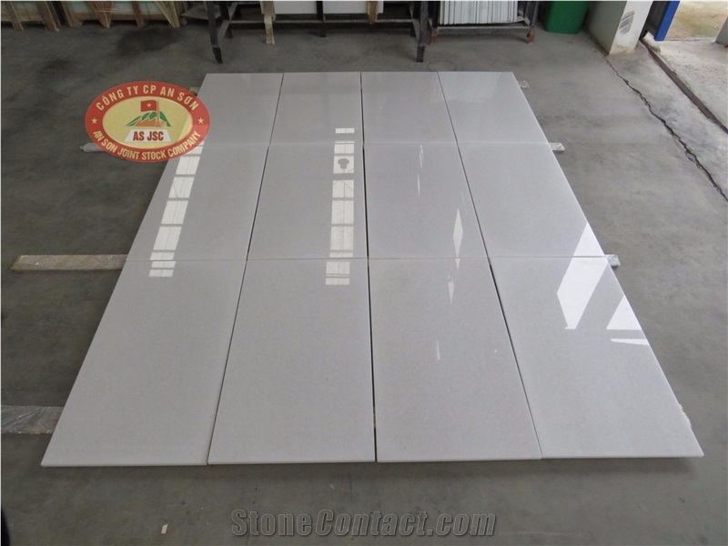 Crystal White Marble Natural Stone 30x60x2cm Tiles