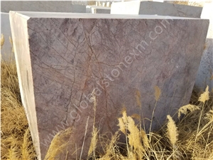 Violet Gold Marble Blocks, China Yellow Blocks