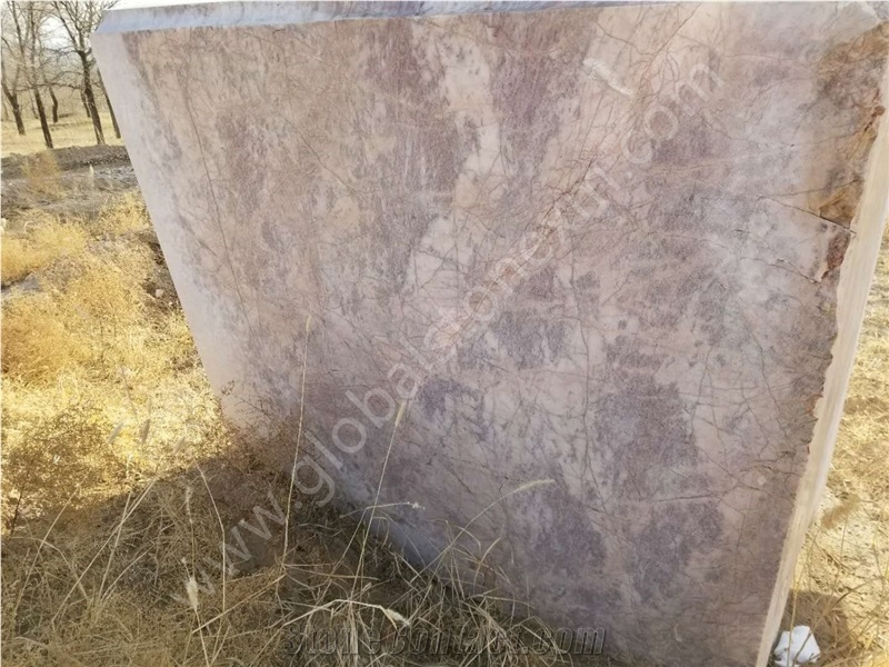Violet Gold Marble Blocks, China Yellow Blocks