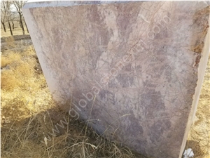 Violet Gold Marble Blocks, China Yellow Blocks