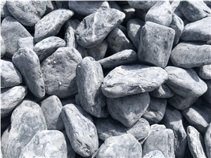 Black Pebble Stone for Landscape and Decoration