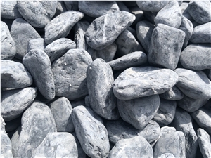 Black Pebble Stone for Landscape and Decoration