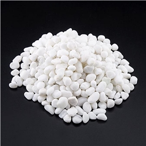 Cheap Natural White Garden Decoration Pebble Stone