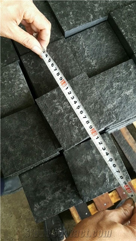 Cobbles Basalt Cobblestone, Viet Nam Grey Basalt