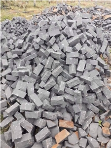 Cobbles Basalt Cobblestone, Viet Nam Grey Basalt